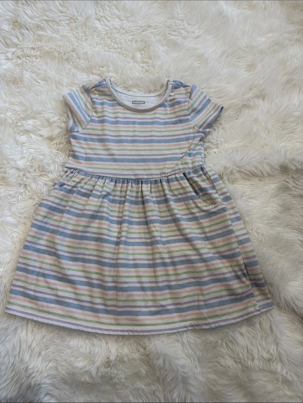 Girls Size 4 Clothing Bundle | Cat & Jack, Disney, Garanimals & More | 6 Pieces
